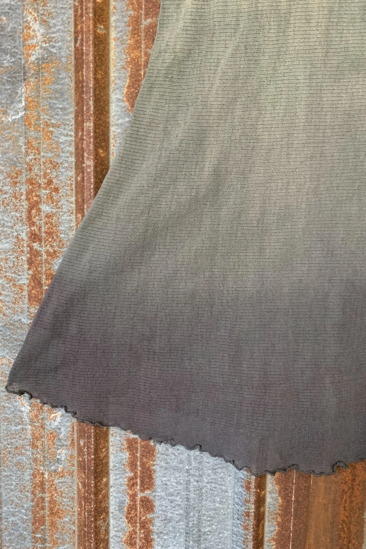 1145HD Hand-dyed Mesh Cafe Tee Sage Twilight Ombre-U