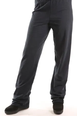 3176   Cotton/Hemp Slim Pant -Black- Unprinted