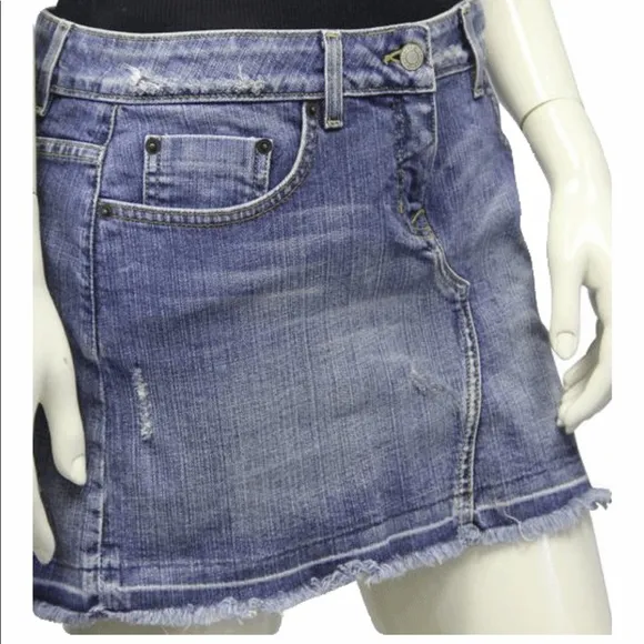 7 for all mankind &amp; Bebe Bundle of 2 Denim Skirts