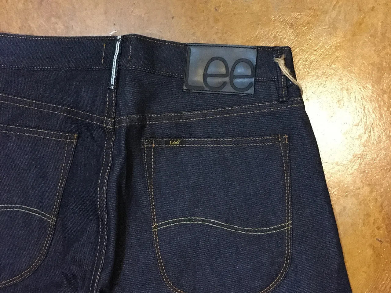 7B10201 Lee 101 USA Slim Narrow KC Dry Stock Yard Rigid