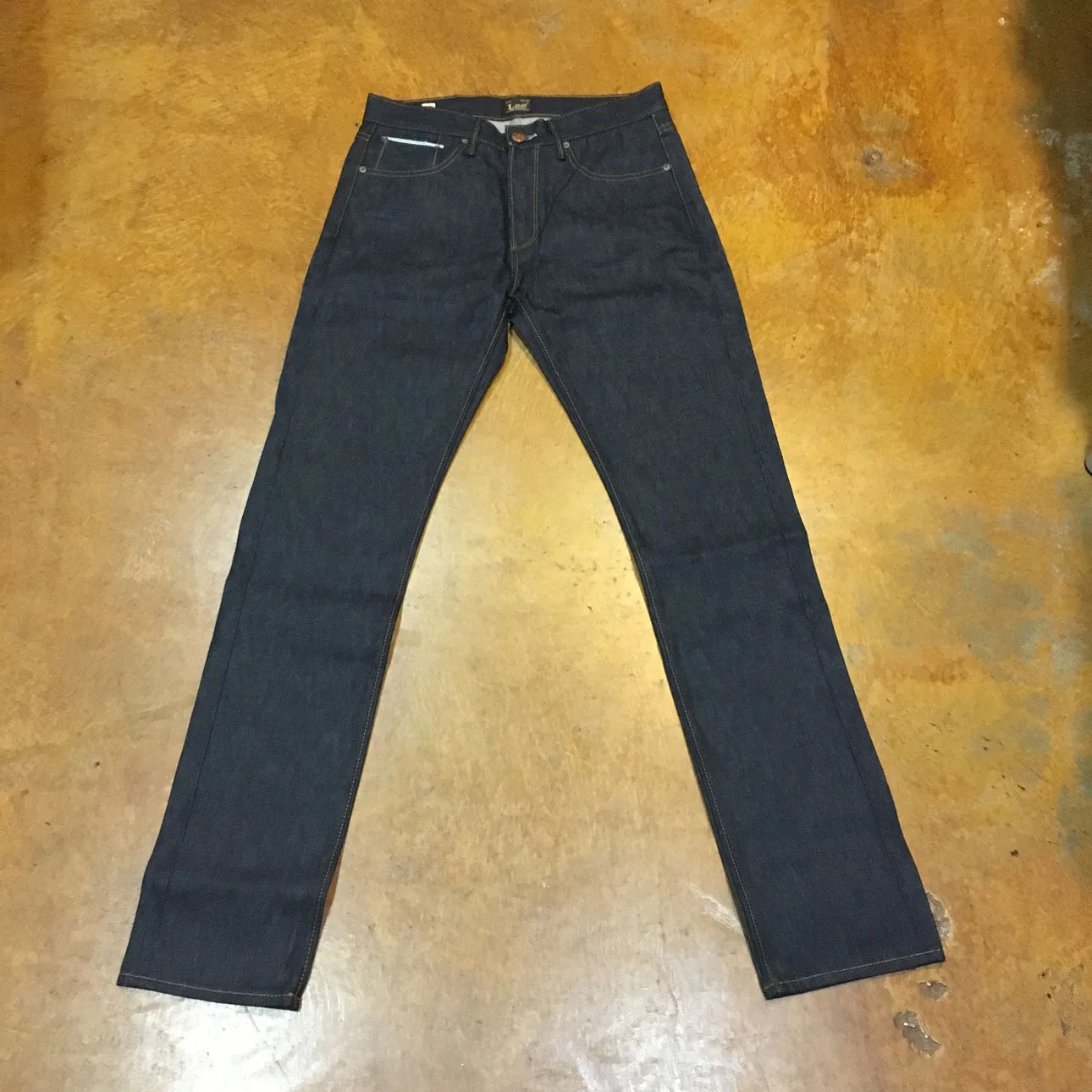 7B10201 Lee 101 USA Slim Narrow KC Dry Stock Yard Rigid