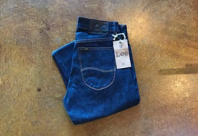 7B10201 Lee 101 USA Slim Narrow KC Dry Stock Yard Rigid