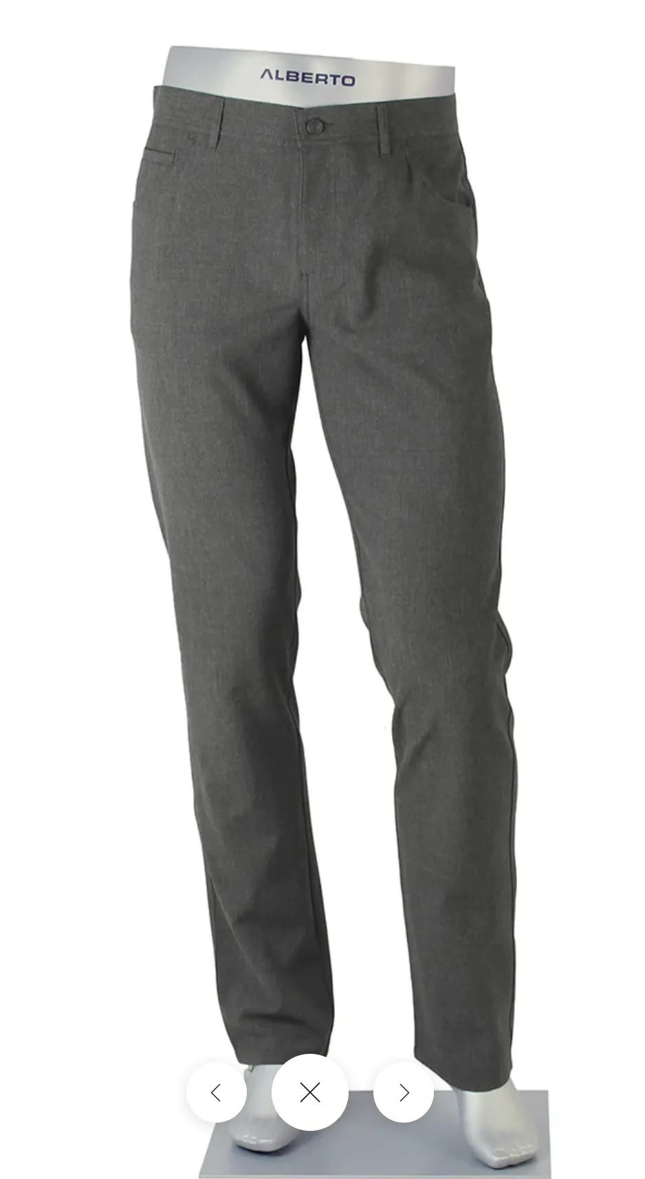 Alberto Ceramica Pipe Tech Pant - Medium Grey