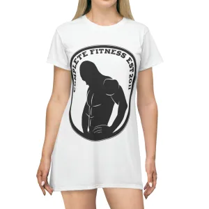 All Over Print T-Shirt Dress