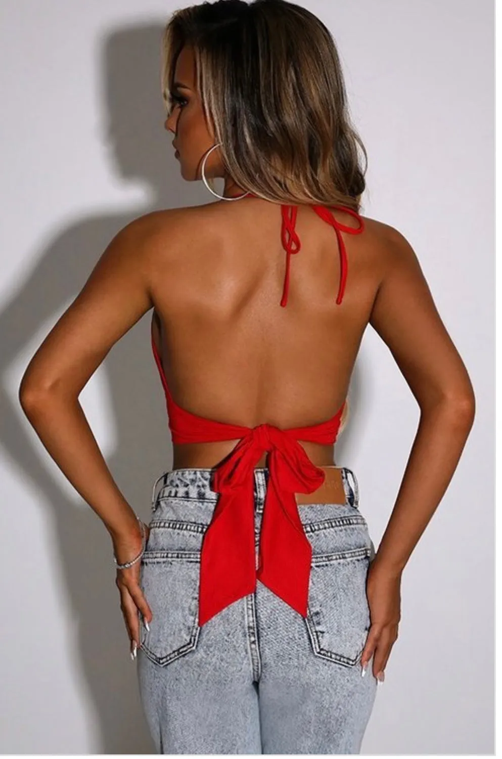 All There Baddie Halter Top