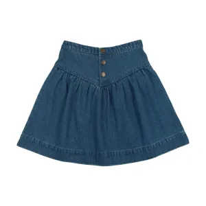 Analogie Denim Skirt - Blue