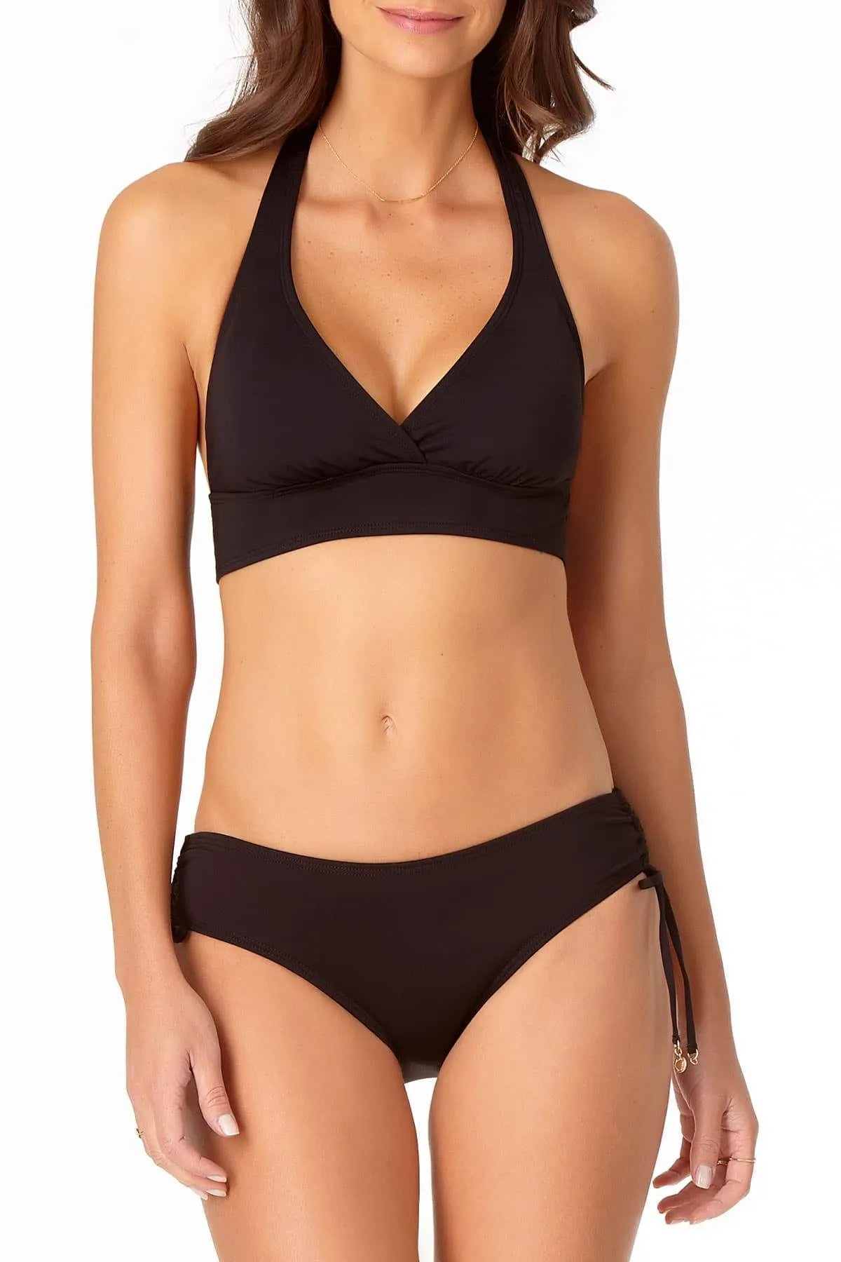 Anne Cole Solid Marilyn Halter