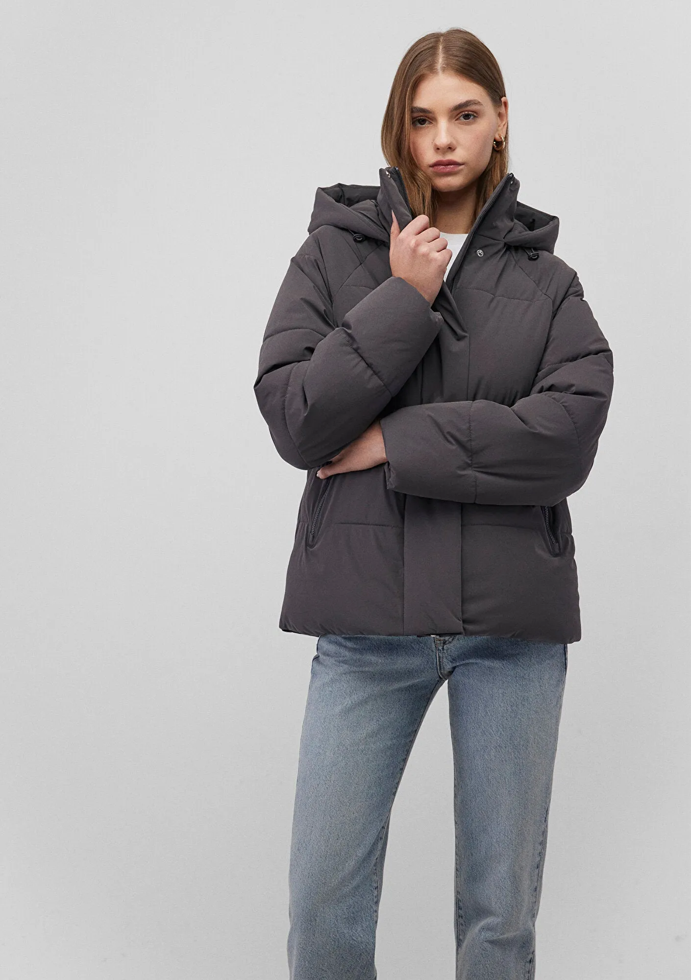 Anthracite Puffer Jacket