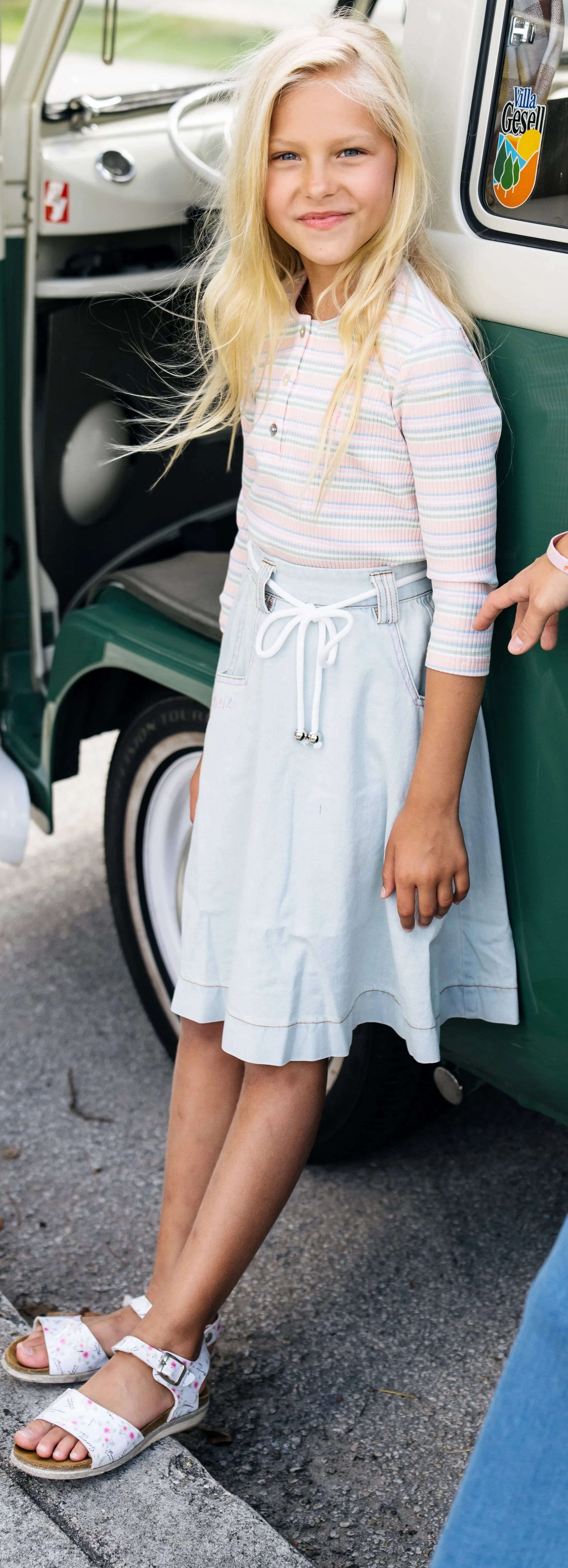 April denim skirt by Froo