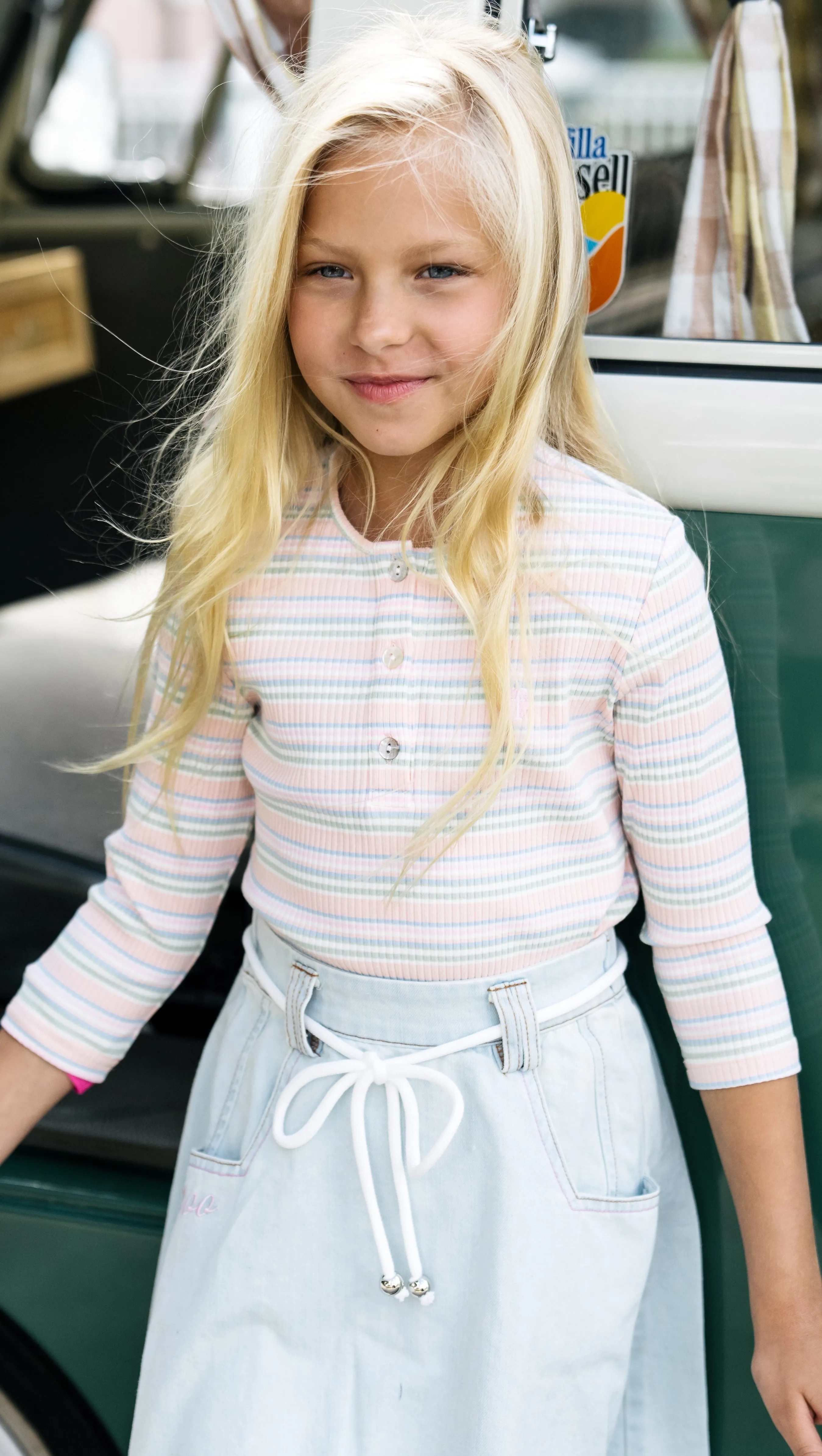 April denim skirt by Froo