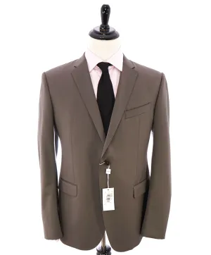 ARMANI COLLEZIONI - Slim 2-Button Notch Lapel Taupe Suit- 44R