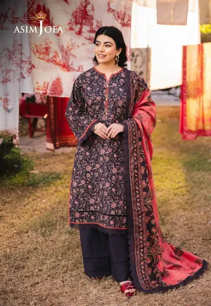 Asim Jofa Printed Lawn '25 | AJUUB-18