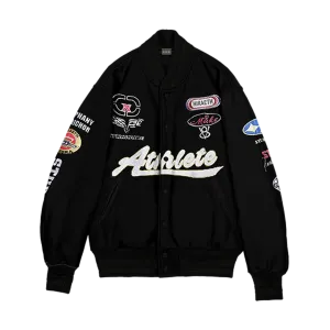 Athlete Black Varsity Jacket