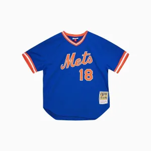 Authentic Darryl Strawberry New York Mets MLB 1986 Jersey