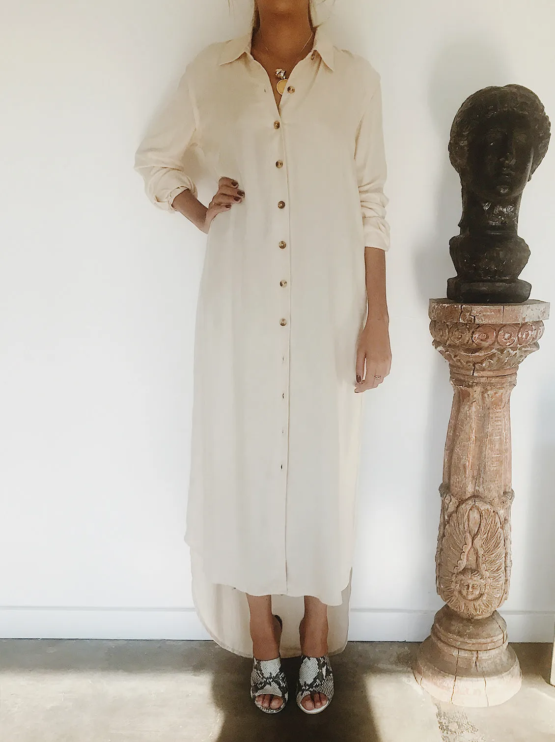 Avalon Maxi Shirt Dress