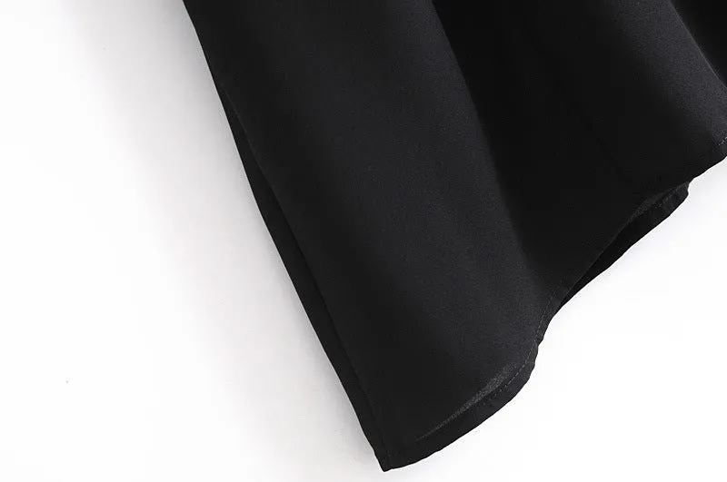 Backless Suspenders Slit Leg Vintage Midi Dresses
