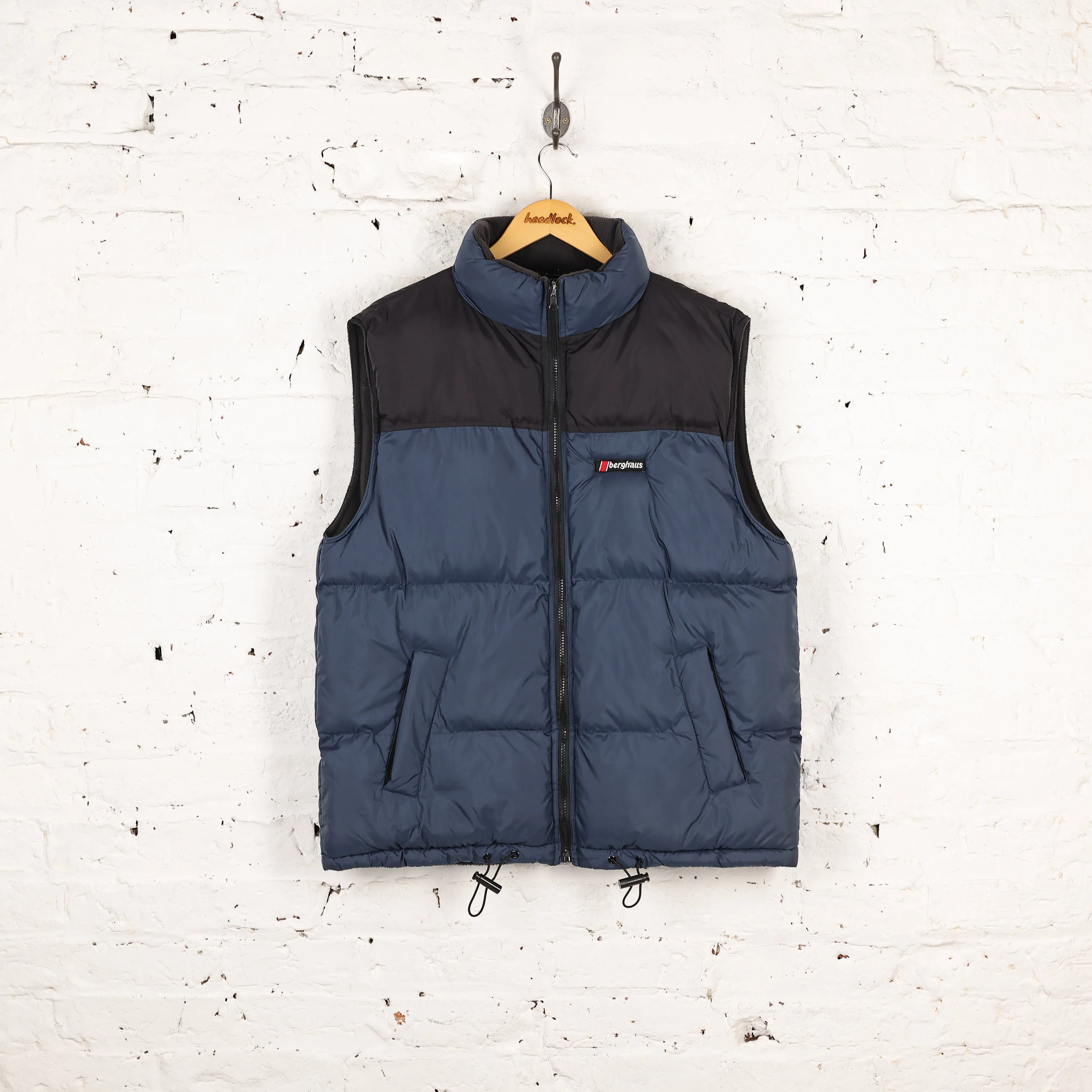 Berghaus Quilted Puffer Bodywarmer Gilet Jacket - Blue - L