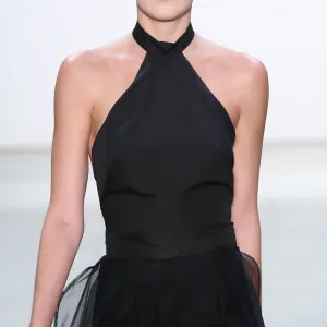 Black Halter Top