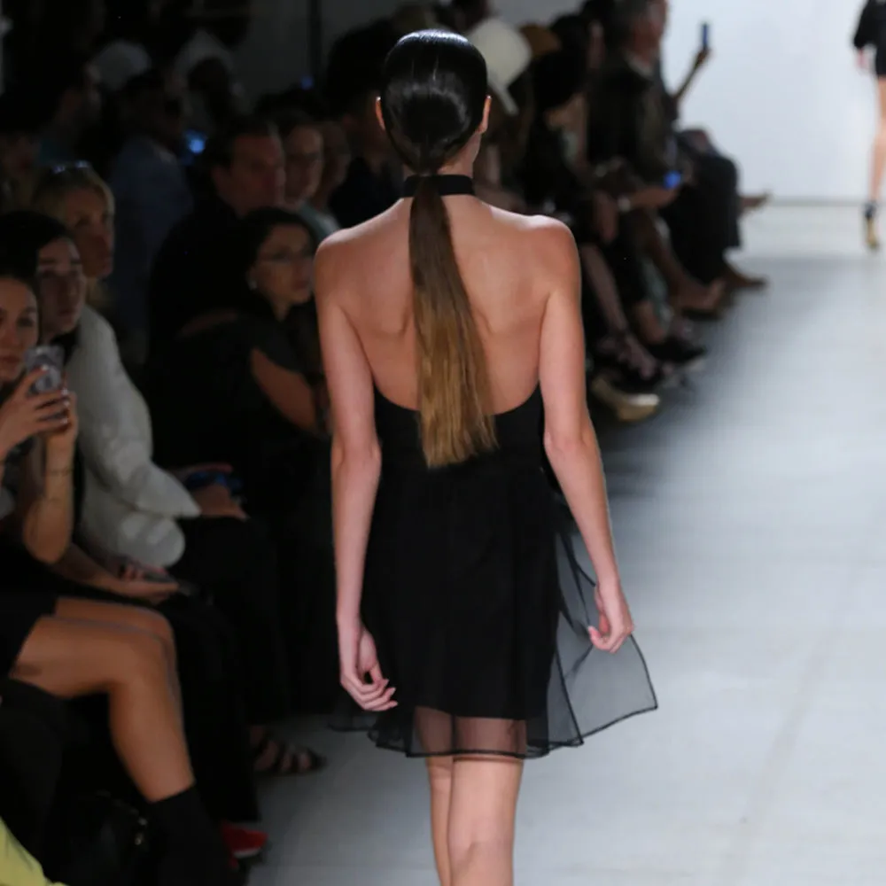 Black Halter Top