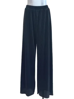 Black Pleated Palazzo