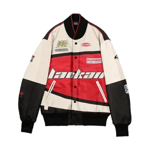 Blackair Red Varsity Jacket