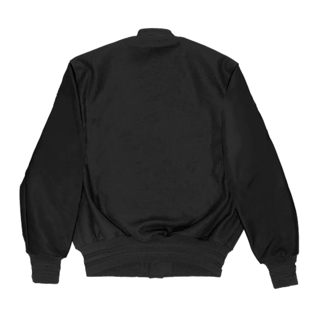 Blackk Stripes Varsity Jacket