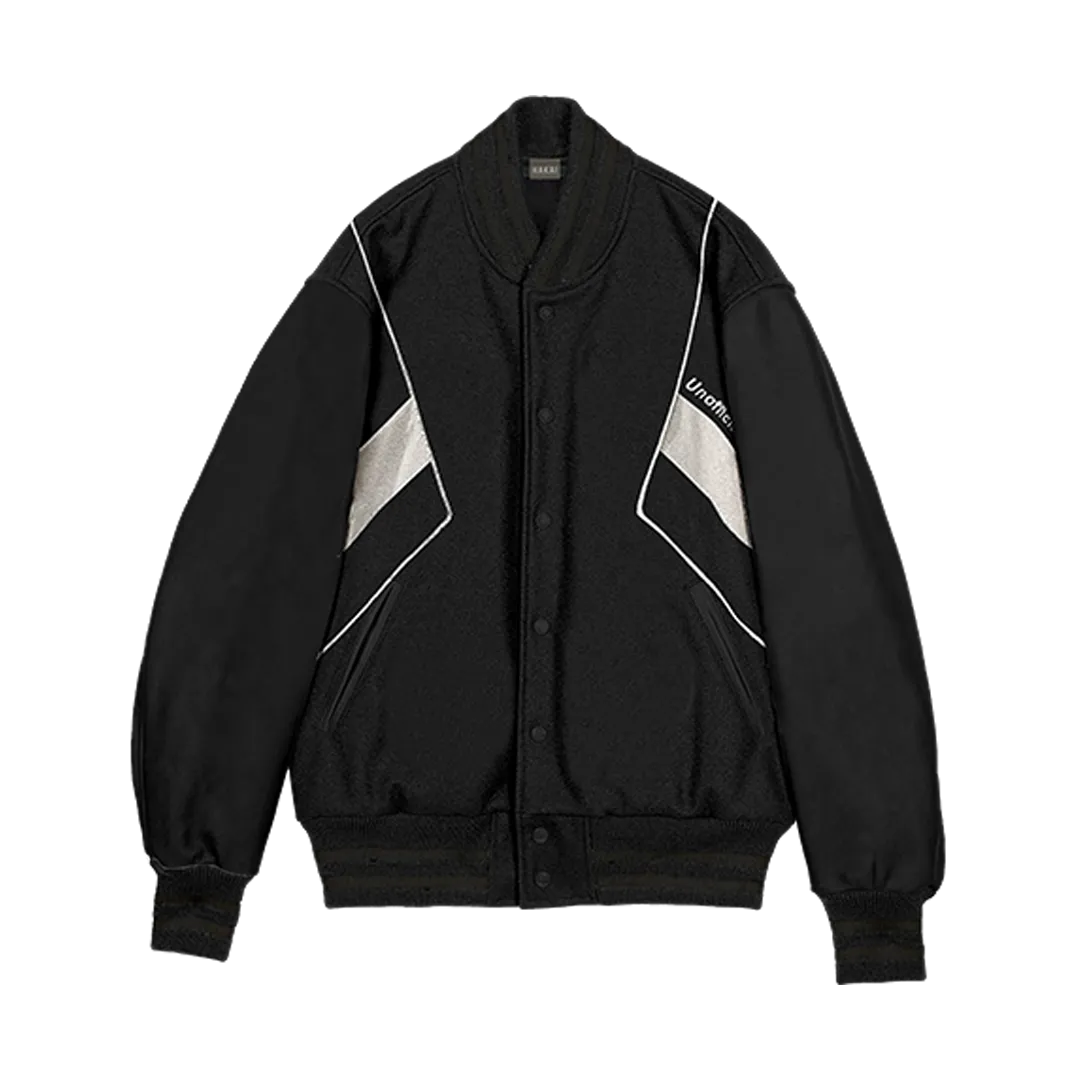 Blackk Stripes Varsity Jacket