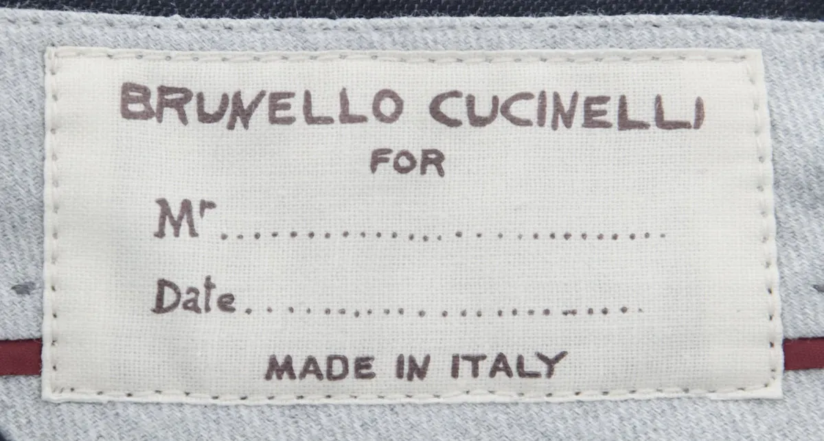 Brunello Cucinelli Dark Blue Pants