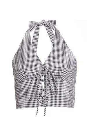 Bryn Halter Gingham