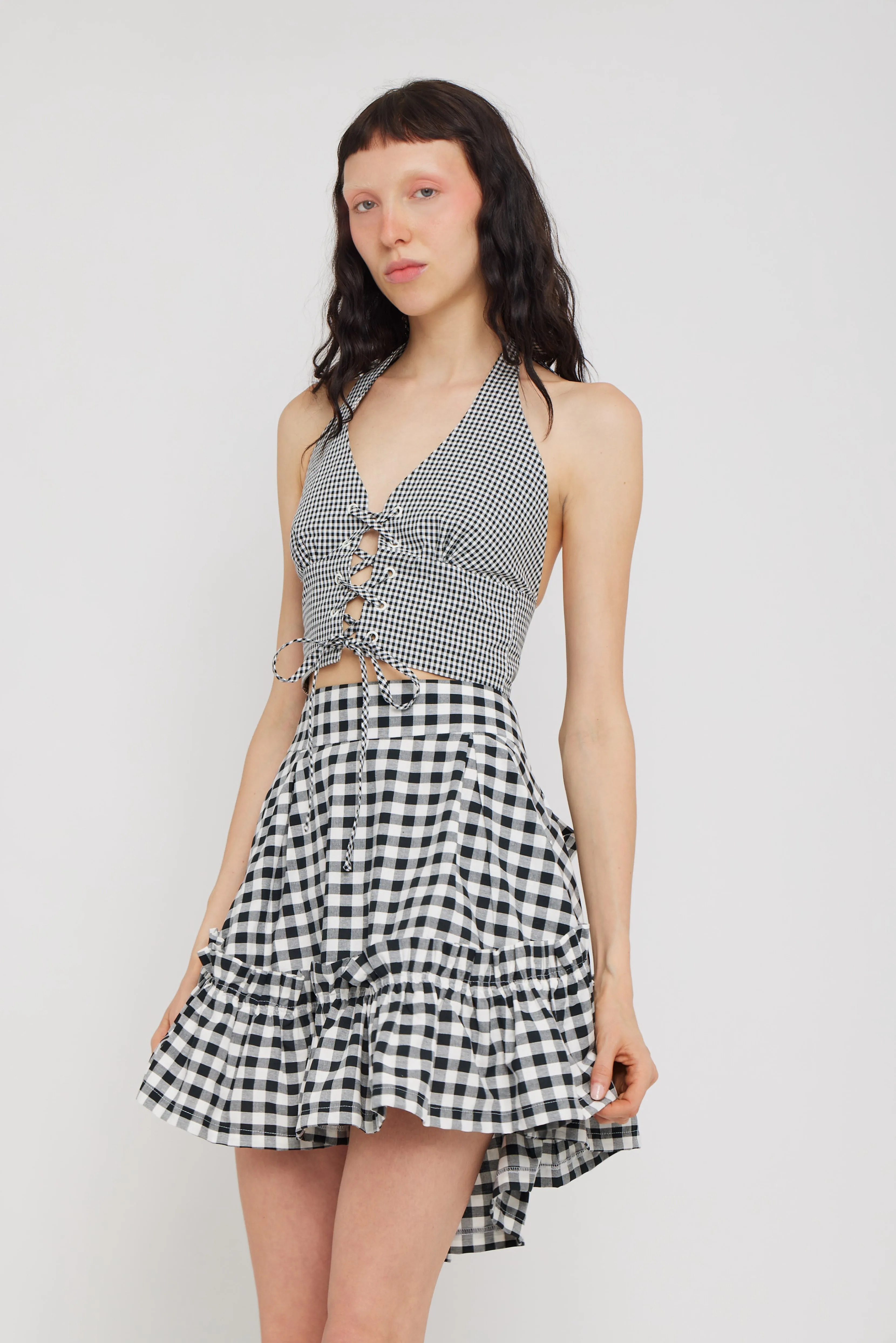 Bryn Halter Gingham