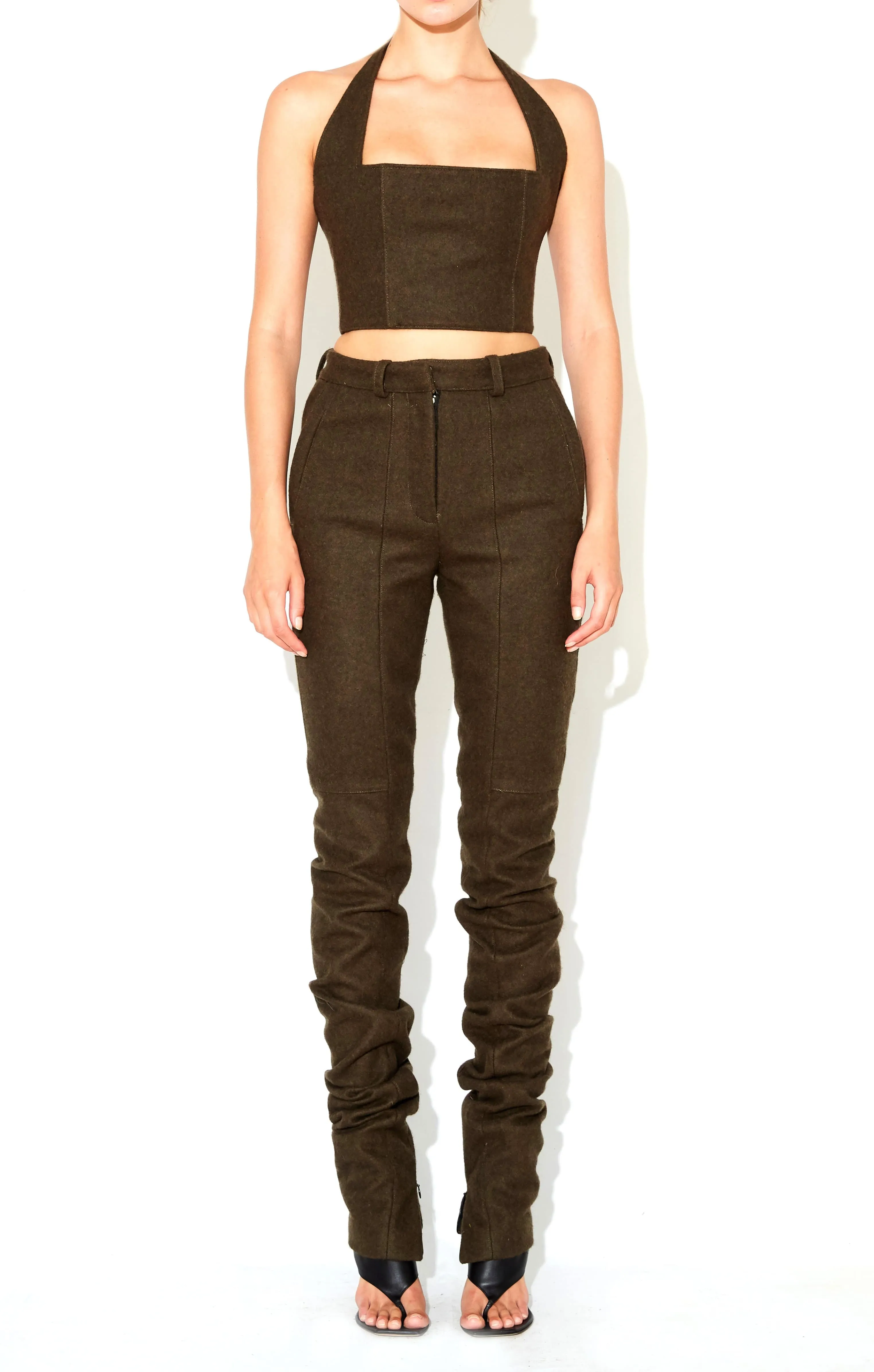 Caitlyn Halter Crop Top