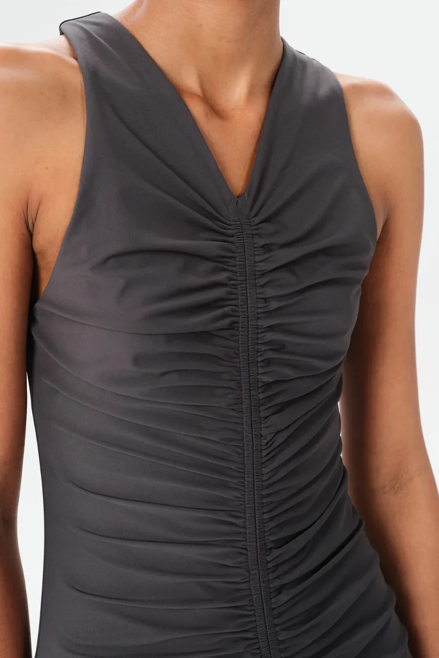 Ceibo Mich Midi Dress Charcoal