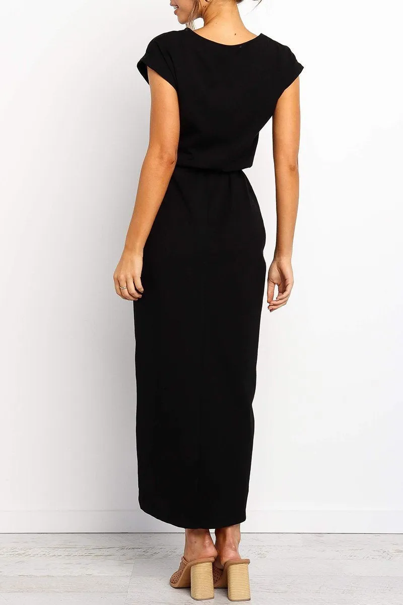 Chicindress Solid Color Essential Grace Midi Dress(4 Colors)