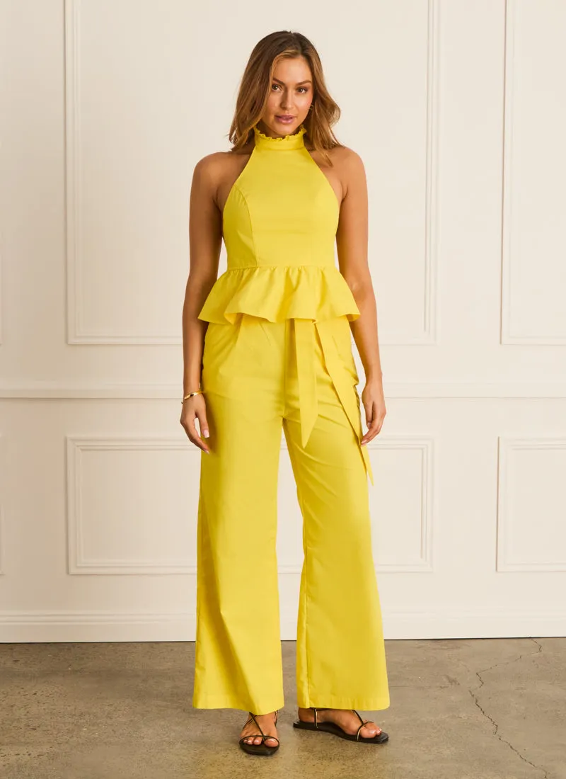Citron Palazzo Pants (SAMPLE)
