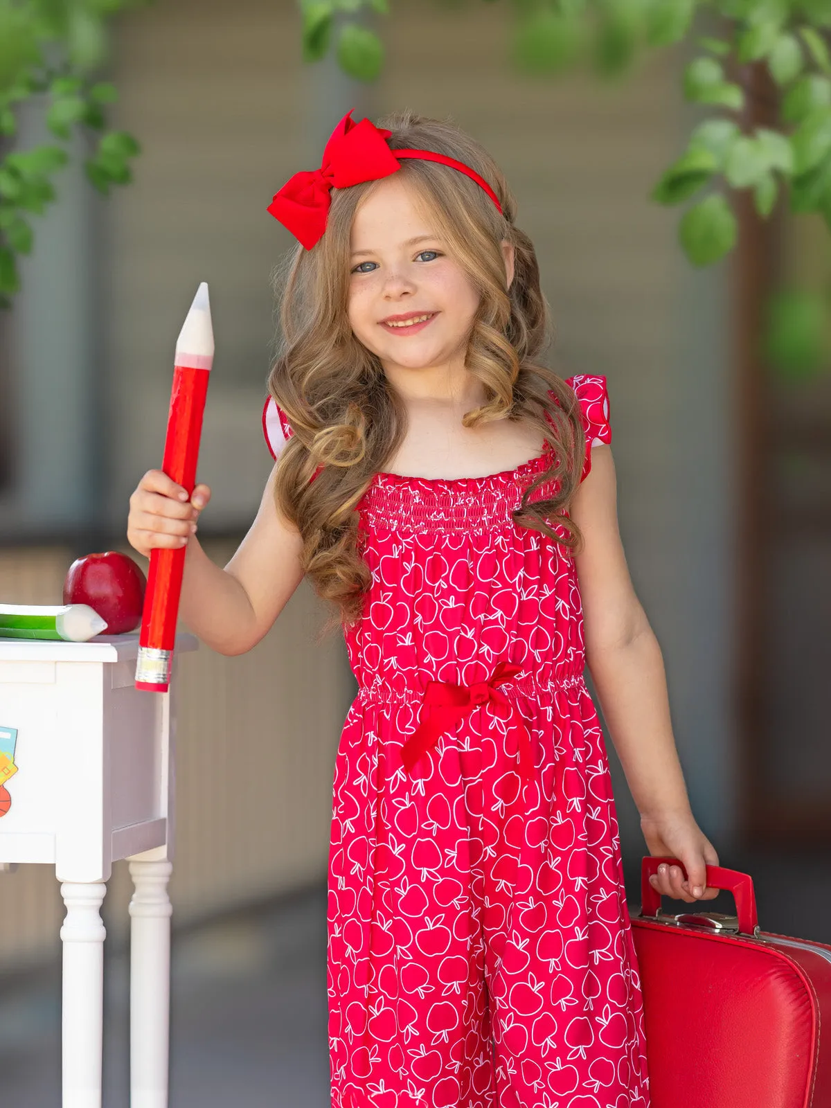 Class Muse Red Apple Jumpsuit
