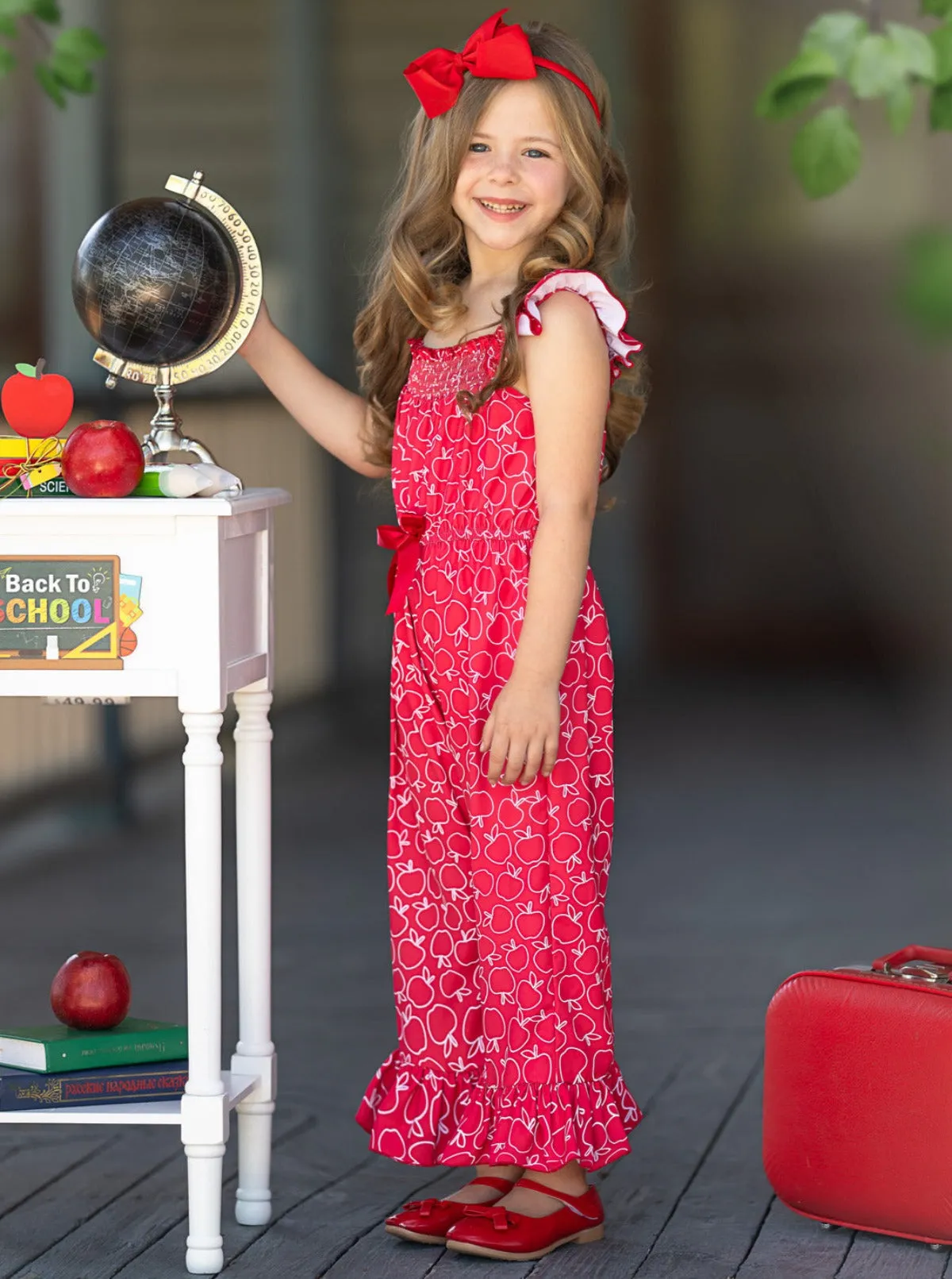 Class Muse Red Apple Jumpsuit