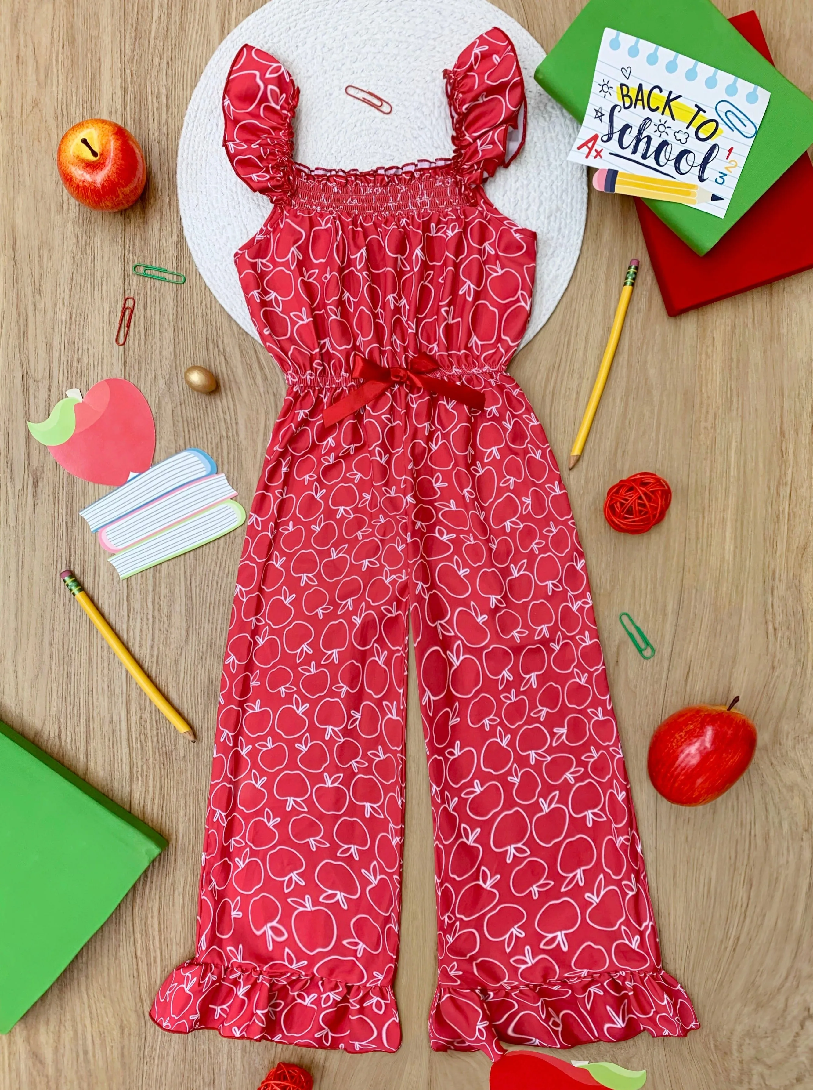 Class Muse Red Apple Jumpsuit