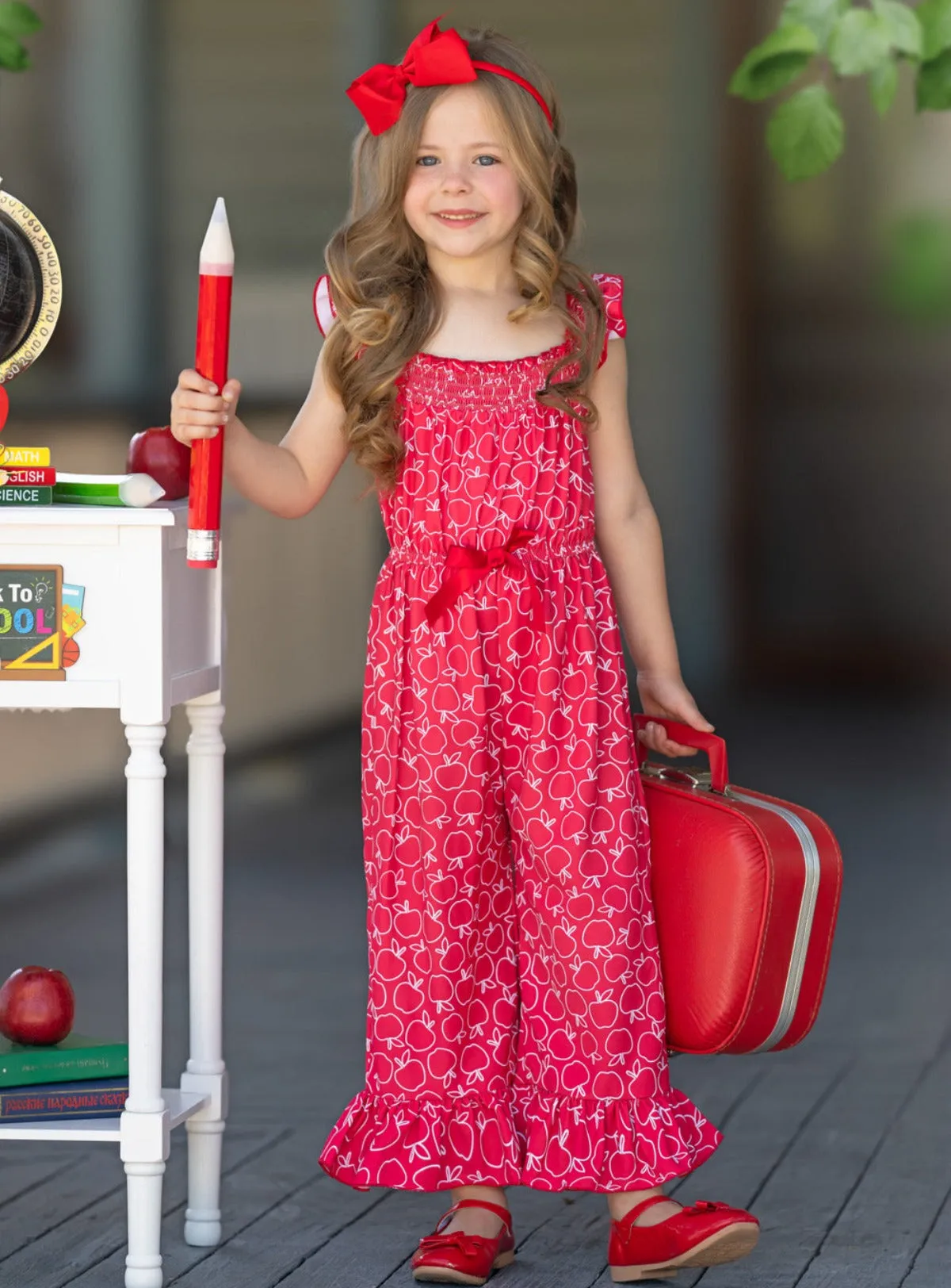 Class Muse Red Apple Jumpsuit