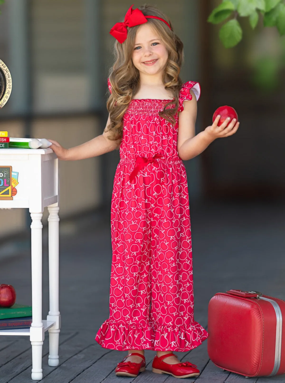 Class Muse Red Apple Jumpsuit