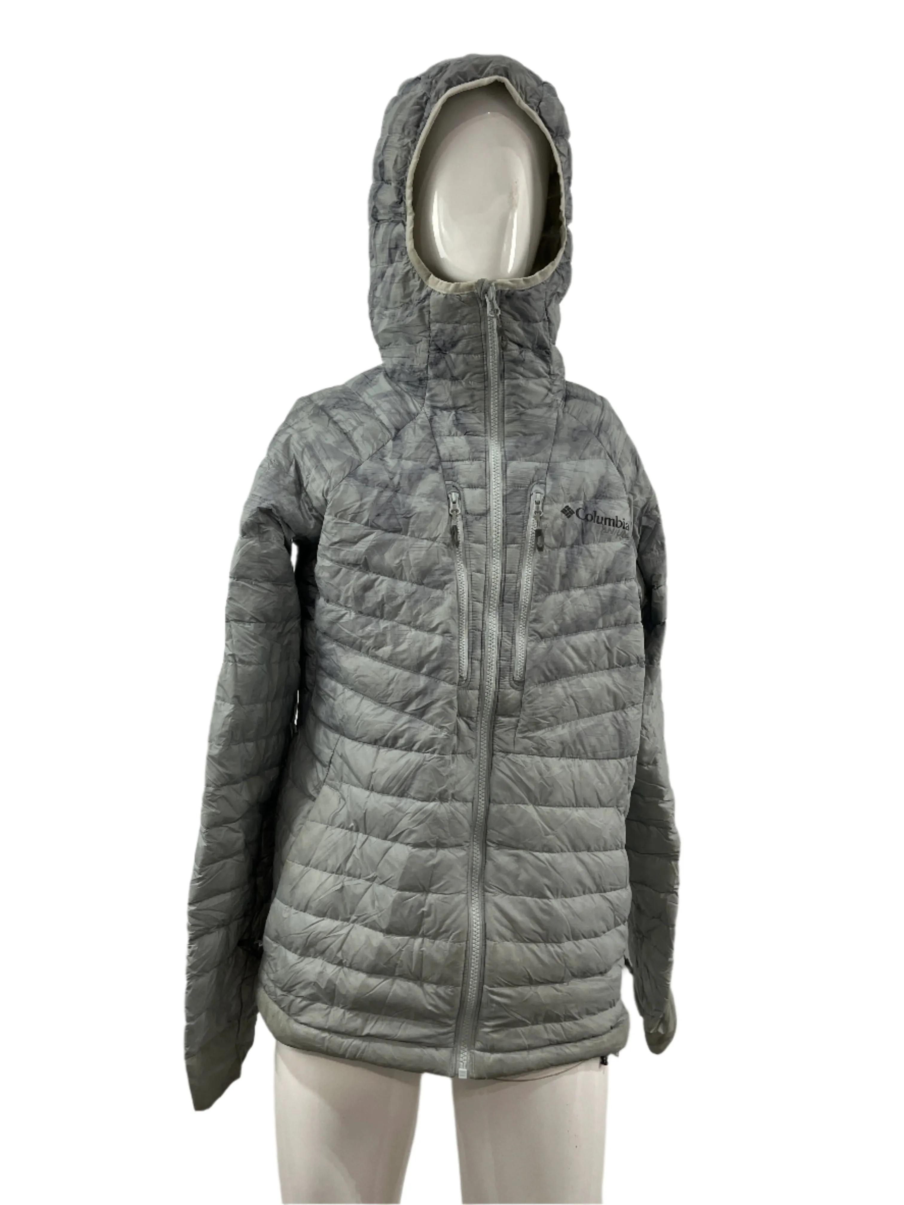 Columbia Titanium Zip Up Puffer Jacket