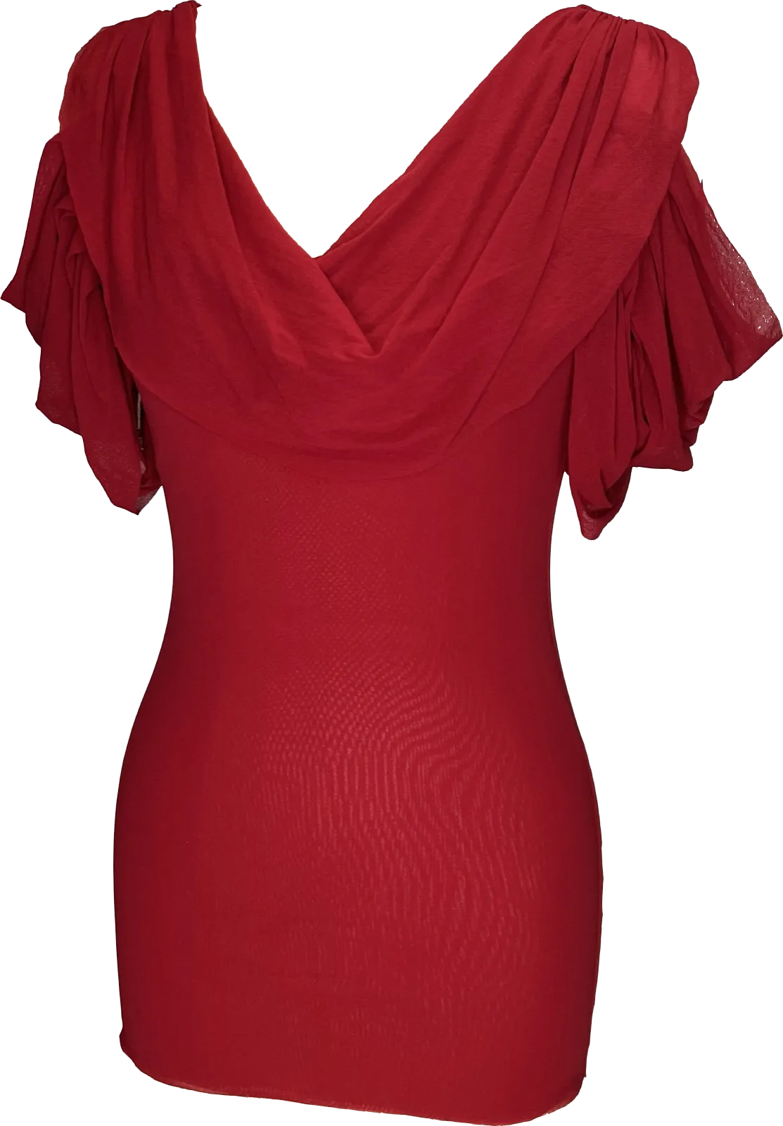 Cowl Neck & Sleeve Top