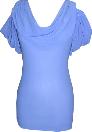 Cowl Neck & Sleeve Top