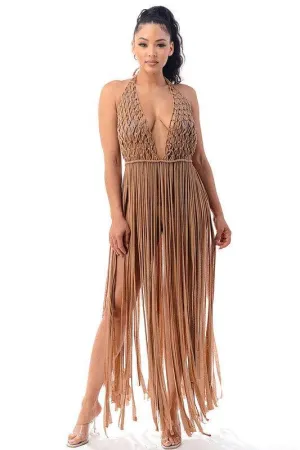 CROCHET FRINGE TOP