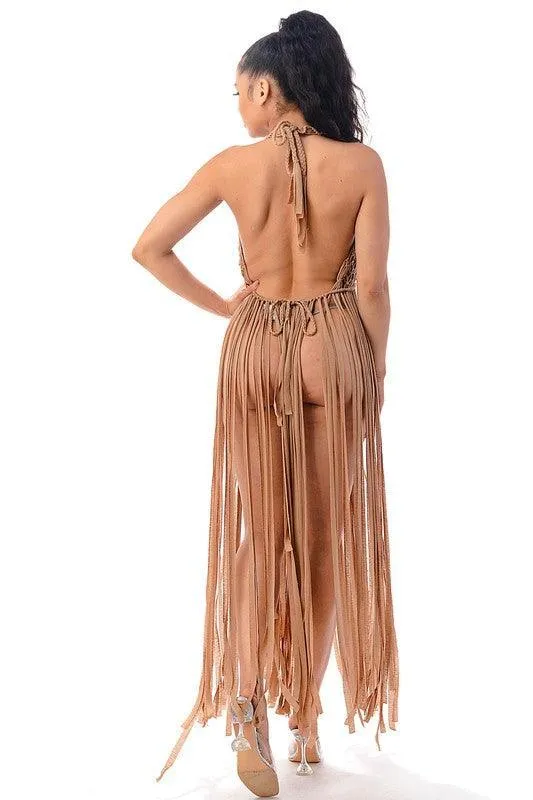CROCHET FRINGE TOP