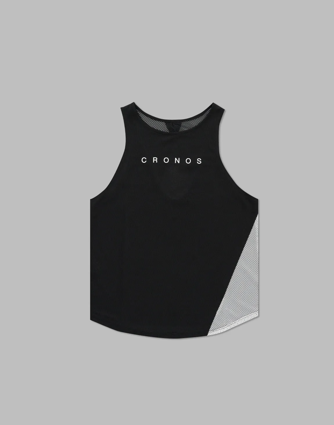 CRONOS WOMEN MESH TANKTOP【BLACK】