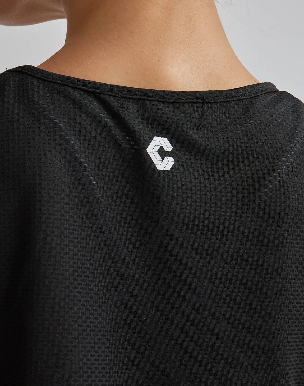 CRONOS WOMEN MESH TANKTOP【NAVY】