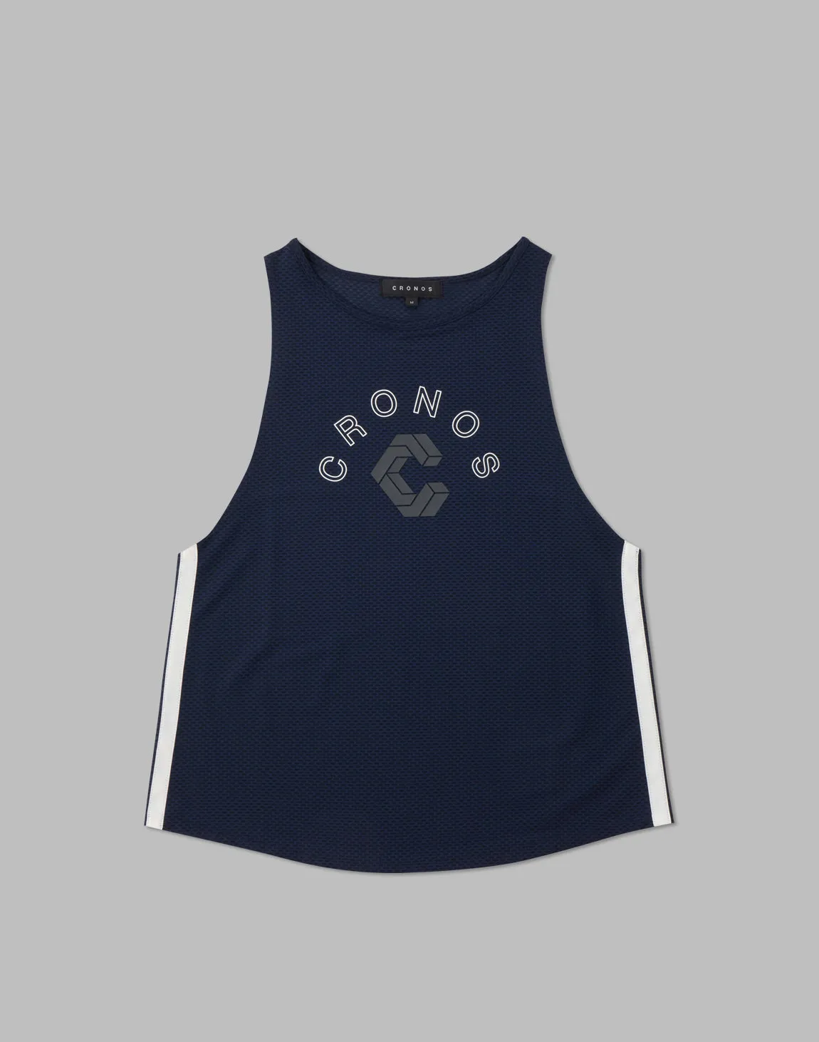 CRONOS WOMEN MESH TANKTOP【NAVY】
