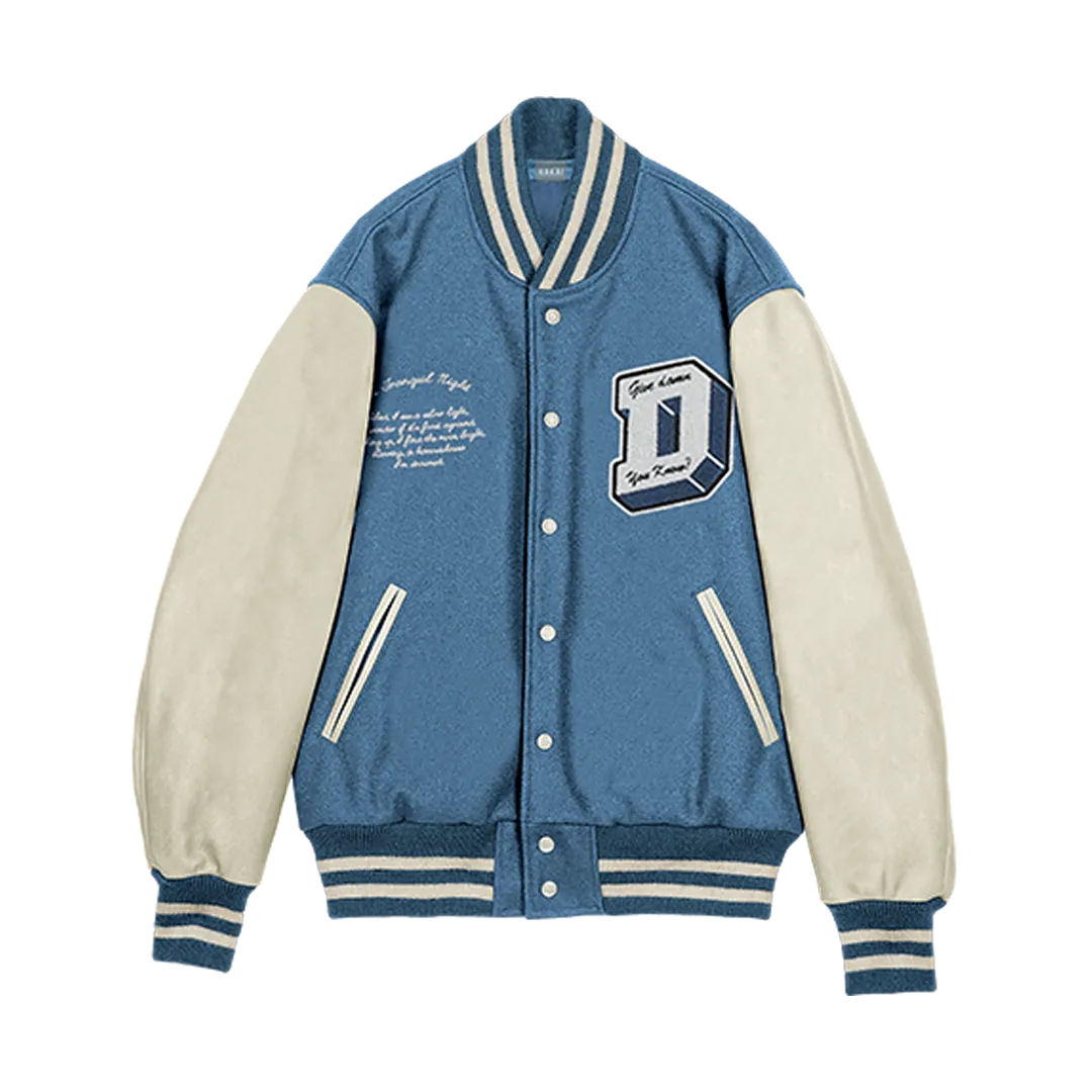 D Retro Varsity Jacket