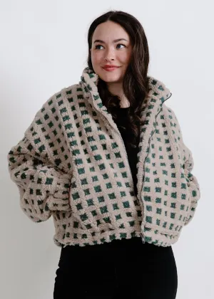 Danni Sherpa Jacket - Taupe