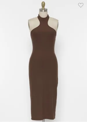 Delilah halter dress